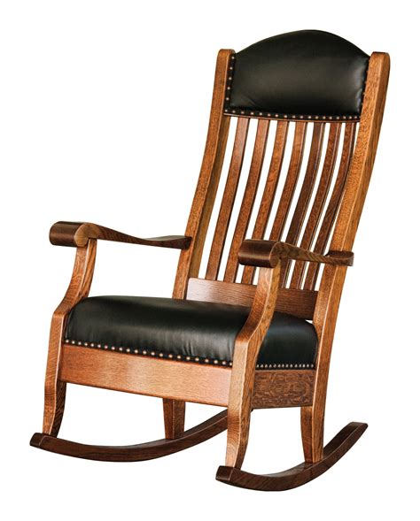 extra large wooden rocking chairs.